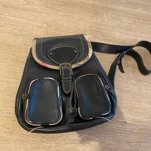 Leather Authentic Burberry Backpack